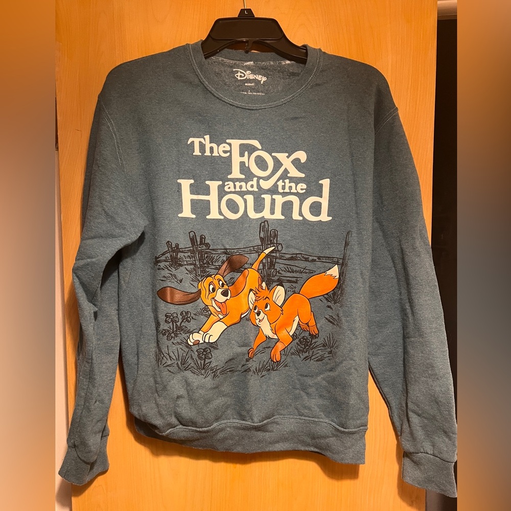 Disney’s Fox and the Hound Crewneck Sweatshirt Size Small